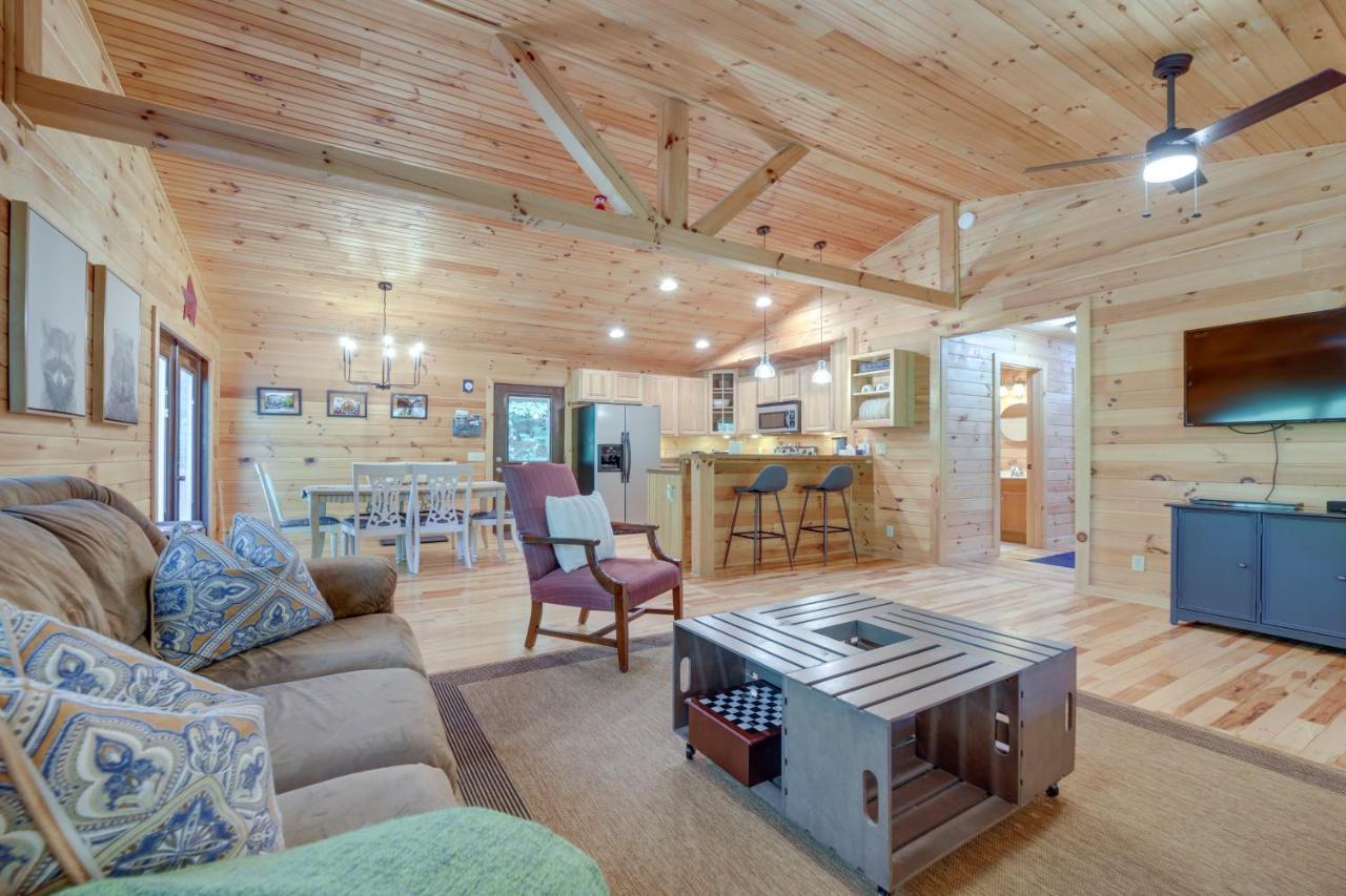 Вилла Brysons Hidden Valley Ranch - Quiet Nc Cabin! Брайсон-Сити Экстерьер фото
